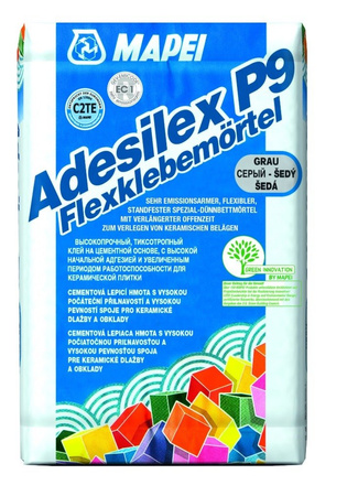 Mapei Adesilex P9 - mortier-colle flexible gris 25 kg carrelage