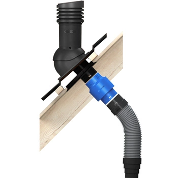 BANDLOO Kit ventilation DN125 – Ruroflex KLIK + séparateur 125 mm Anthracite