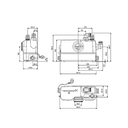 Grundfos SOLOLIFT2 WC-3 97775315