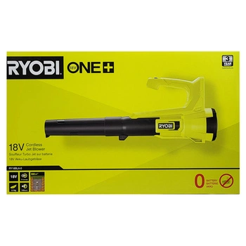 Ryobi RY18BLA-0 souffleur sans fil 18 V ONE+ (sans batterie), léger et puissant