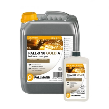 Pallmann PALL-X 98 GOLD A+B Semi-mat 4,95 L 010093