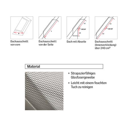 Velux ZIL MK06 0000SWL 760x2000 WL Moustiquaire