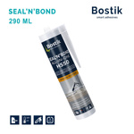 BOSTIK Seal'N'Bond Montagekleber Klebstoff Dichtmasse Kartusche 290 ML schwarz